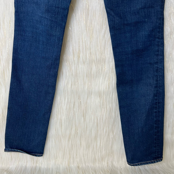 J Brand Womens Petite Pencil Leg Skinny Jeans Blue Mid Rise Pockets Denim 26 - Picture 6 of 9